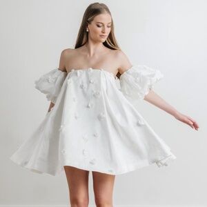 By Watters Posie Little White Dress